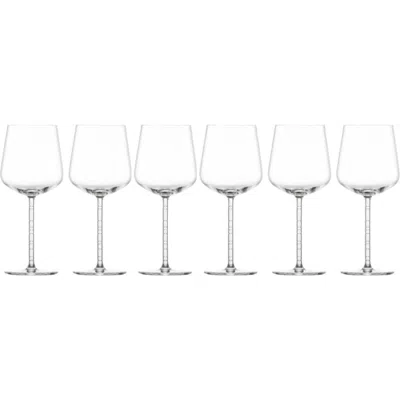 Fortessa Journey Set Of 6 Beaujolais In Clear
