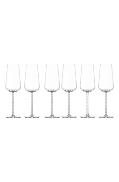 Fortessa Journey Set Of 6 White Wine Glasses In Transparent