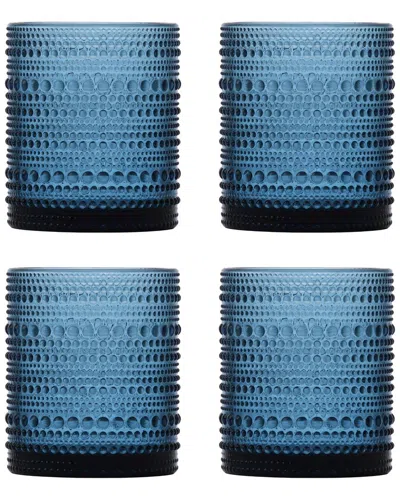 Fortessa Jupiter 4pc Beverage Glasses In Blue