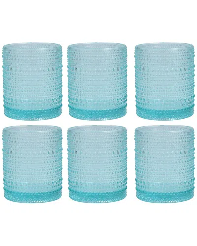 Fortessa Jupiter 6pc Old Fashioned Glasses In Blue