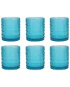 Fortessa Jupiter 6pc Old Fashioned Glasses In Blue