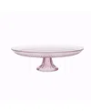 Fortessa Jupiter Cake Stand, 13" X 4.3" In Pink