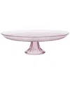 Fortessa Jupiter Cake Stand In Pink