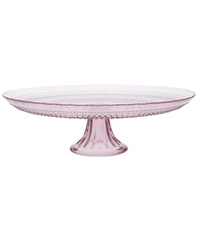 Fortessa Jupiter Cake Stand In Pink