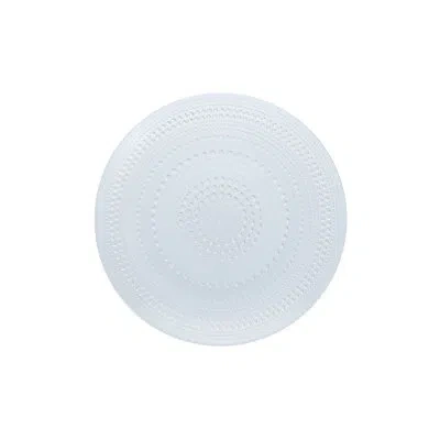 Fortessa Jupiter Clear Dinner Plate 10.5" In White