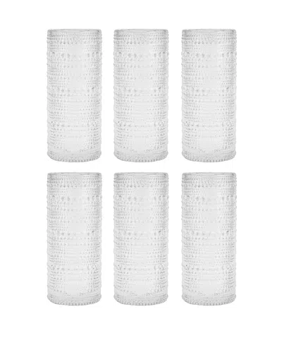 Fortessa Jupiter 10.8 oz Collins Highball Glass 6-piece Set In Clear