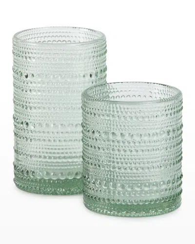 Fortessa Jupiter Dof Glass, 10oz., Set Of 6 In Light Green