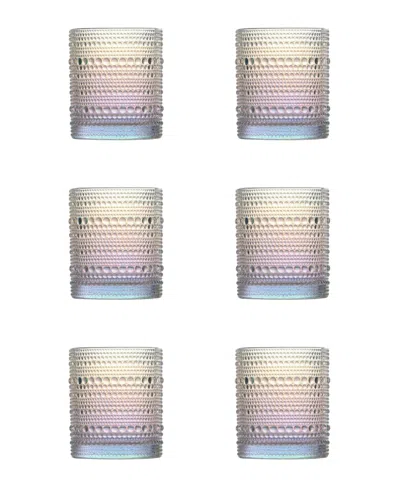 Fortessa Jupiter Double Old Fashioned Glasses, Set Of 6 In Multi