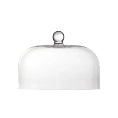 Fortessa Jupiter Glass Dome Large 11x8.3 - Fits 13" Cake Stand In Clear