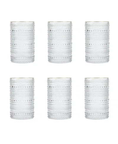 Fortessa Jupiter Ice Beverage Glasses, Set Of 6 In Transparent