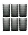 Fortessa Jupiter Ice Beverage Glasses, Set Of 6 In Storm