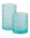 Fortessa Jupiter 6-piece Iced Beverage Glass Set In Light Blue