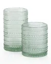 Fortessa Jupiter 6-piece Iced Beverage Glass Set In Light Green