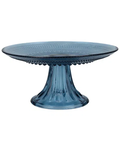 Fortessa Jupiter Mini Cake And Cupcake Stand In Blue
