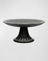 Fortessa Jupiter Mini Cake And Cupcake Stand, 8.5" X 4.1" In Grey