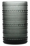 Fortessa Jupiter Set Of 6 Iced Beverage Glasses In Charcoal Grey