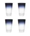 Fortessa La Cote Outdoor Highball 22oz, Set Of 4 In Mistral Gray