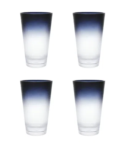 Fortessa La Cote Outdoor Highball 22oz, Set Of 4 In Blue