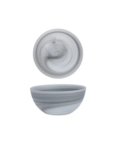 Fortessa La Jolla Glass Cereal Bowls, Set Of 4 In Grey