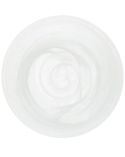FORTESSA FORTESSA SET OF 4 LA JOLLA GLASS WHITE SALAD/DESSERT PLATES