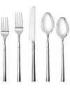 Fortessa Lloyd 18/10 Stainless Steel 5pc Flatware Set (service For 1) In Silver