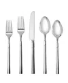 Fortessa Lloyd 60-pc. Flatware Set, Service For 12 In Stainless Steel