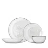 Fortessa Los Cabos 16-piece Place Setting Set In Clear