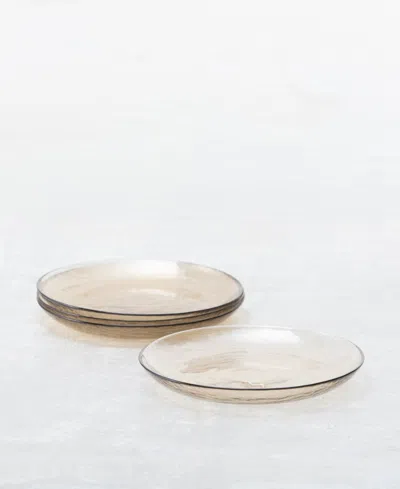 Fortessa Los Cabos Dinner Plates, Set Of 4 In Brown