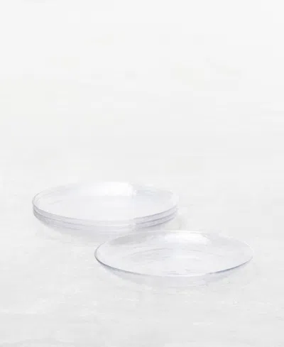 Fortessa Los Cabos Dinner Plates, Set Of 4 In Transparent