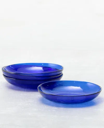 Fortessa Los Cabos Entree Bowls, Set Of 4 In Blue