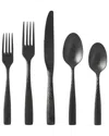 Fortessa Nomad 20-piece Flatware Set, Service For 4 In Black