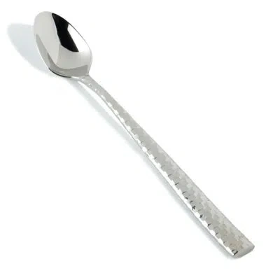 Fortessa Lucca Faceted 18/10 Stainless Steel Iced Beverage Spoon
