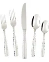 Fortessa Lucca Faceted 20pc Flatware Set