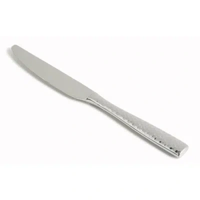 Fortessa Lucca Faceted Solid Handle 18/10 Stainless Steel Dinner Knife