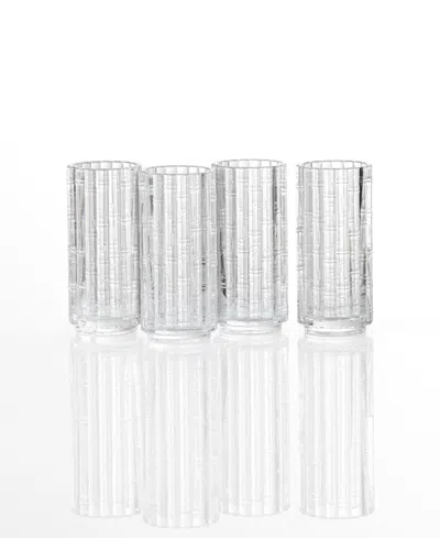 Fortessa Mahalo Collins Glasses, Set Of 4 In Transparent