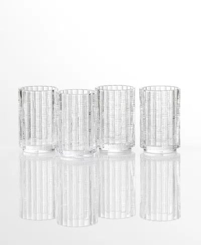 Fortessa Mahalo Iced Beverage Glasses, Set Of 4 In Transparent