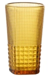 Fortessa Malcolm Set Of 6 Iced Beverage Glasses In Amber