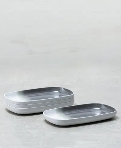 Fortessa Melamine La Cote 11" Rectangle Platter In Silver