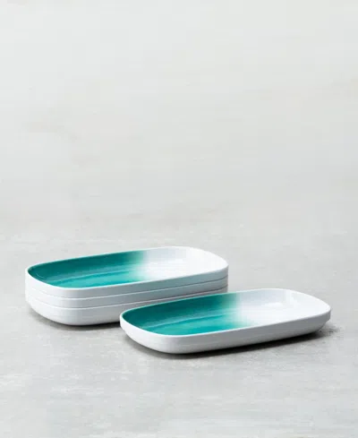 Fortessa Melamine La Cote 11" Rectangle Platter In Blue