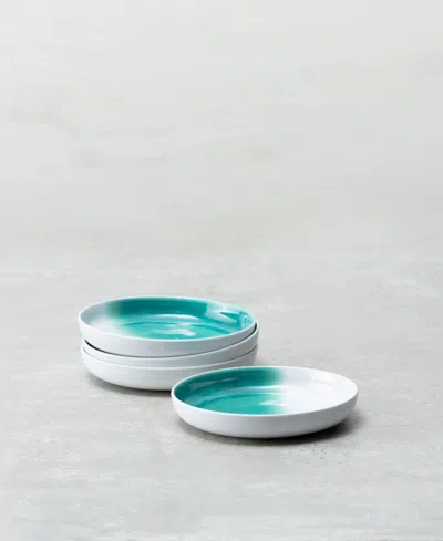 Fortessa Melamine La Cote Bread & Butter Plates, Set Of 4 In Blue