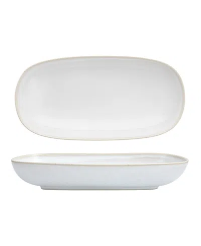 Fortessa Nivo Deep Coupe Serving Platter In White