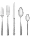 Fortessa Stainless Steel 18/0 Nomad 20pc Place Setting In Silver