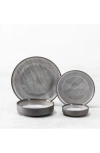 Fortessa Northern Lights 16-piece Dinnerware Place Setting In Gray