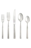 Fortessa Nyssa Hollow 20-piece Flatware Set In Silver