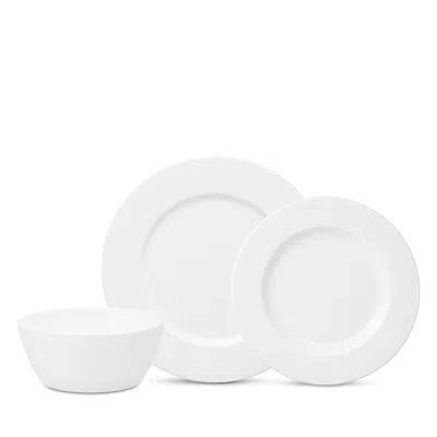 Fortessa Ornament White 12 Piece Dinnerware Set, Service For 4