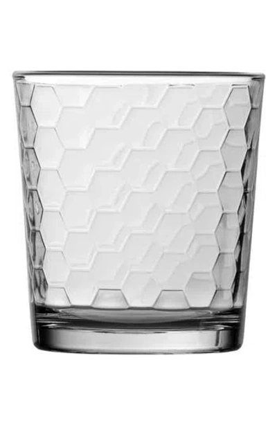 Fortessa Ornamento Favo Set Of 12 Tumbler Glasses In White