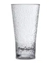 Fortessa Outside Set Of 6 Ice Beverage Glasses In Transparent