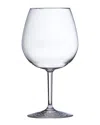 Fortessa Outside Set Of 6 Red Wine Glasses In Transparent