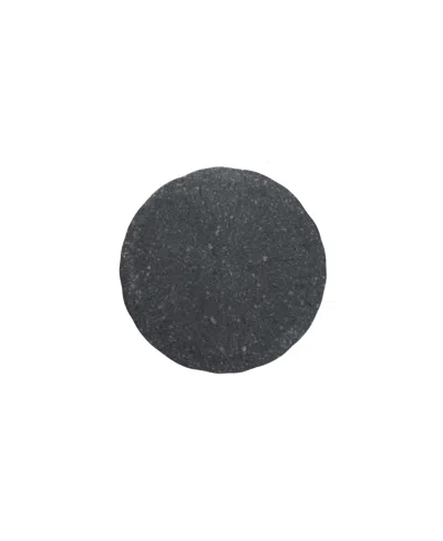 Fortessa Palace Granite Round Tray In Charcoal