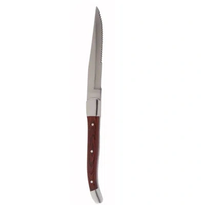 Fortessa Provencal 6 Piece Steak Knife Set In Brown